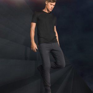 32 waist outlier slim dungarees charcoal